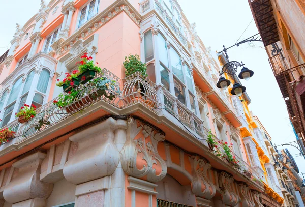 Cartagena edificios modernistas en Murcia España — Foto de Stock