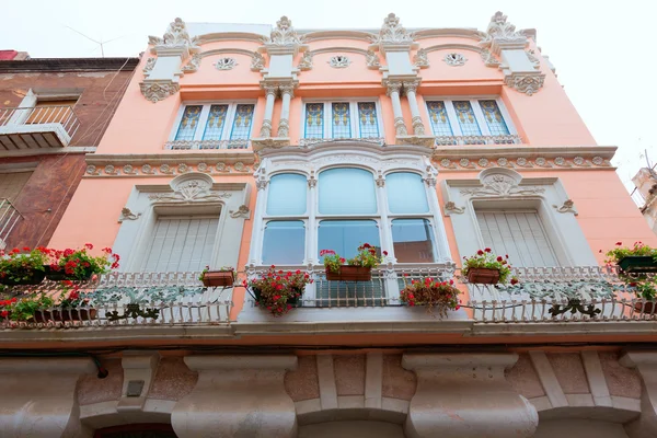 Cartagena modernist buildings in Murcia Spain — Stock Photo, Image