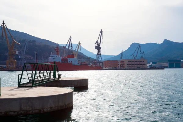 Cartagena murcia port marina İspanya — Stok fotoğraf