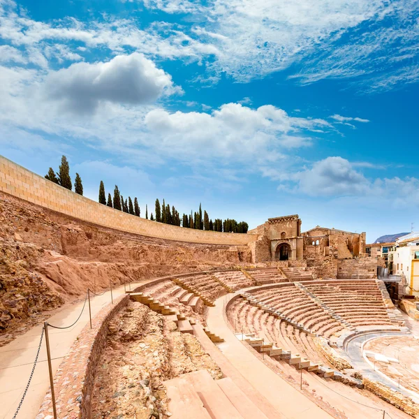 Amphithéâtre Romain de Carthagène en Murcie Espagne — Photo