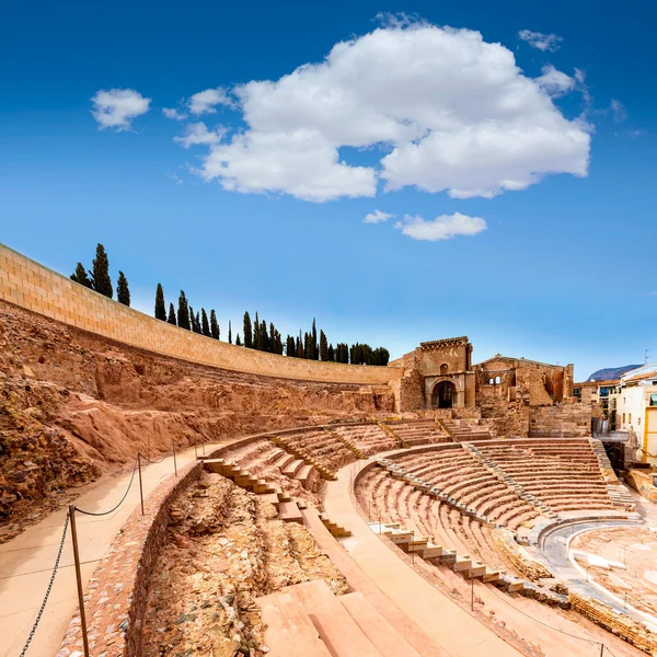 Amphithéâtre Romain de Carthagène en Murcie Espagne — Photo