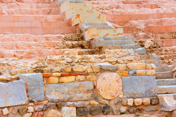 Anfiteatro Romano de Cartagena em Múrcia Espanha — Fotografia de Stock