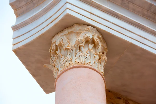 Colonnes à Carthagène Amphithéâtre Romain Espagne — Photo