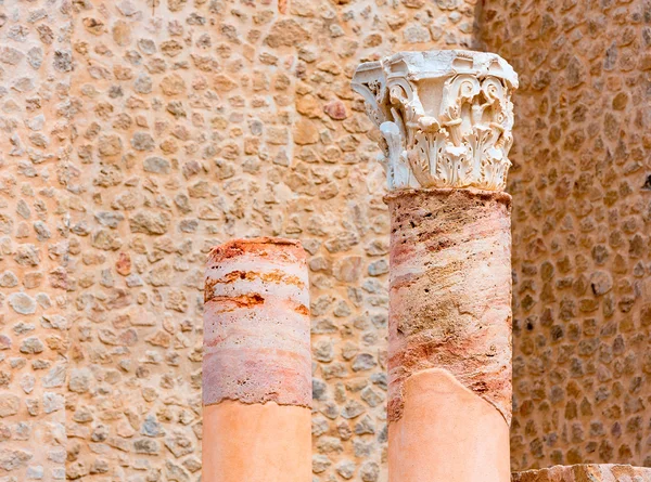 Columnas en Cartagena Anfiteatro Romano España —  Fotos de Stock