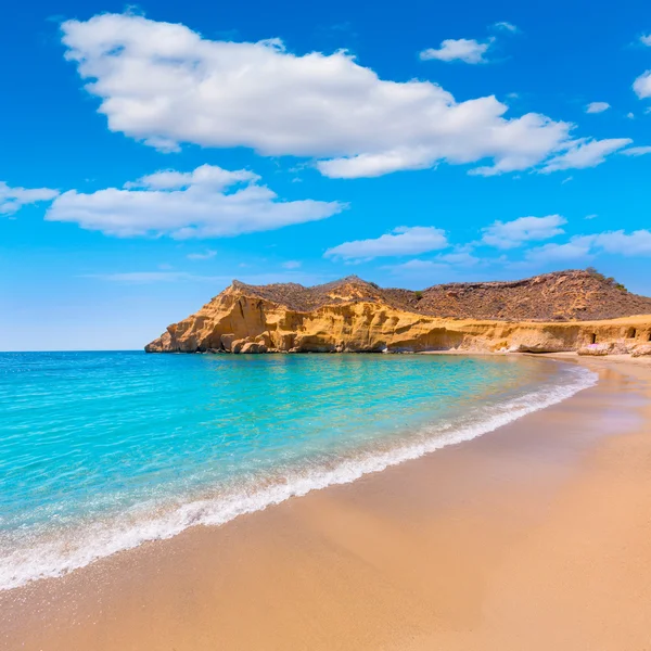 Cocedores strand in murcia in de buurt van aguilas, Spanje — Stockfoto