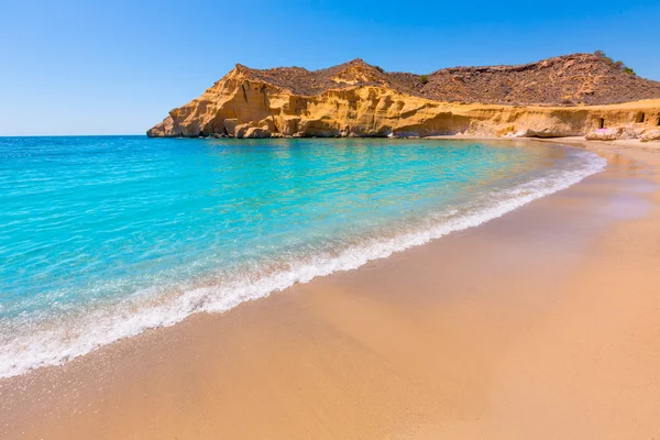 Пляж Коседорес в Мурсии рядом с Агиласом, Испания — стоковое фото
