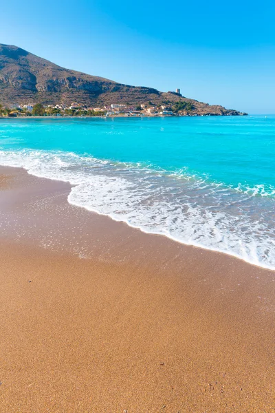 地中海のスペインのラ azohia ビーチ ムルシア — ストック写真