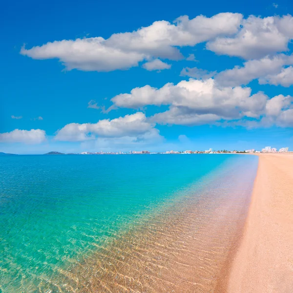 Playa Paraíso en Manga Mar Menor Murcia —  Fotos de Stock