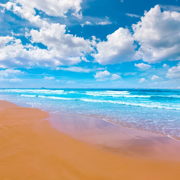 La manga del mar menor strand in murcia, Spanje — Stockfoto