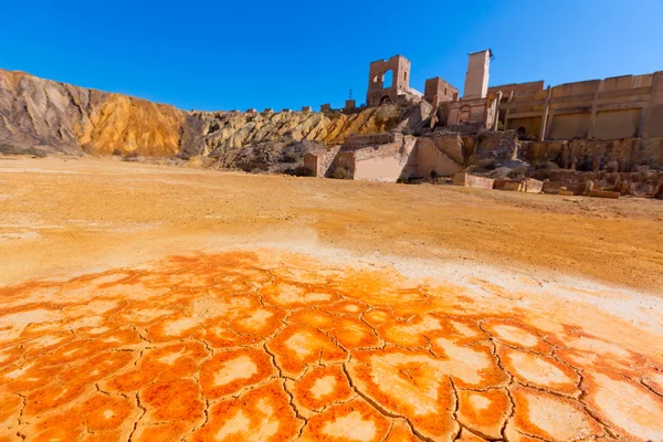 Mazarron Murcia antigua mina en España — Foto de Stock