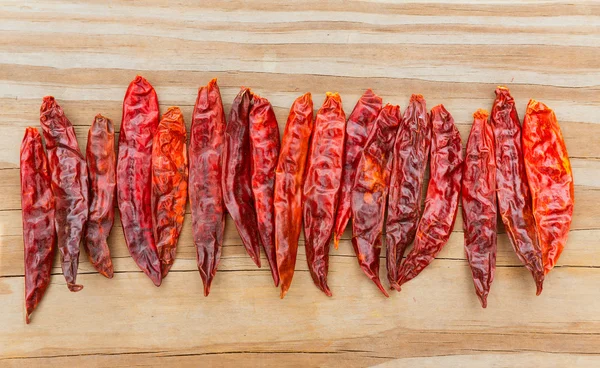 Chile de arbol seco sušené horké Arbol pepř — Stock fotografie