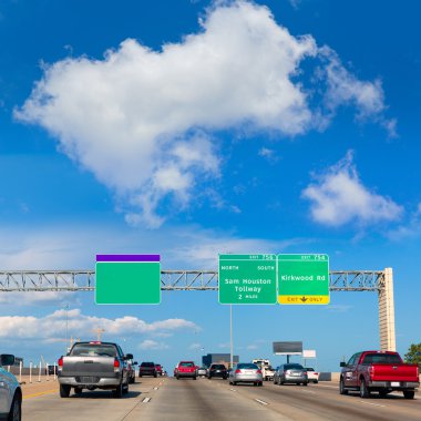 Houston Katy Freeway Fwy Texas ABD