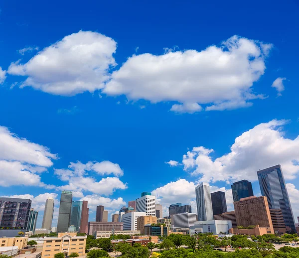 Houston skyline från södra Texas oss — Stockfoto