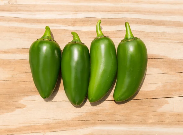 Chile jalapeño hot chilipeppar — Stockfoto