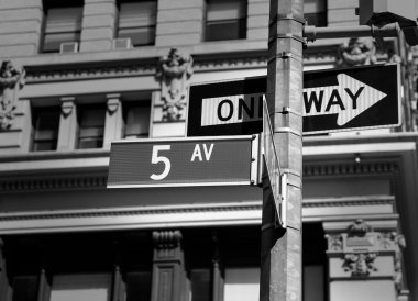 Ağlayarak avenue oturum 5 th Av New York Mahnattan