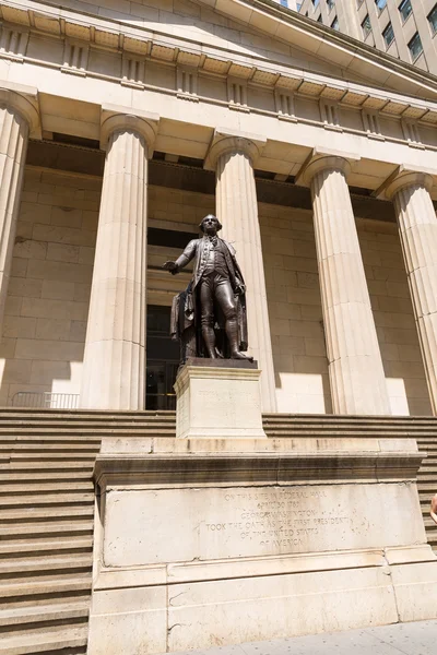 New York Federal hall Memorial George Washingto — Stock Photo, Image