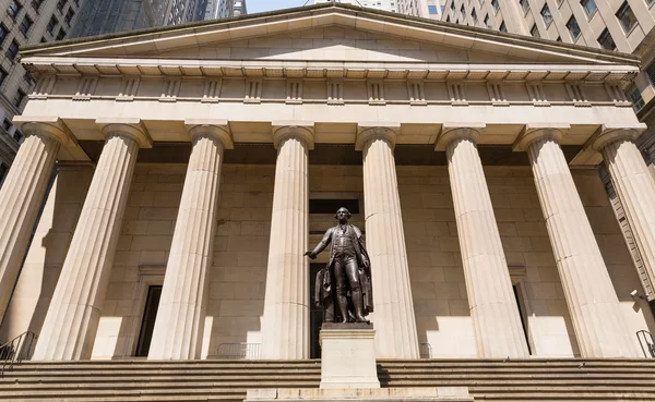 New York Federal hall Memorial George Washingto — Stock Photo, Image