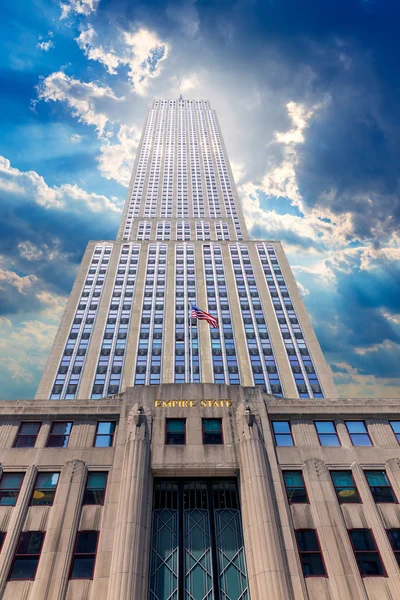 New York city Manhattan 5 th Av Empire State — Stock Photo, Image