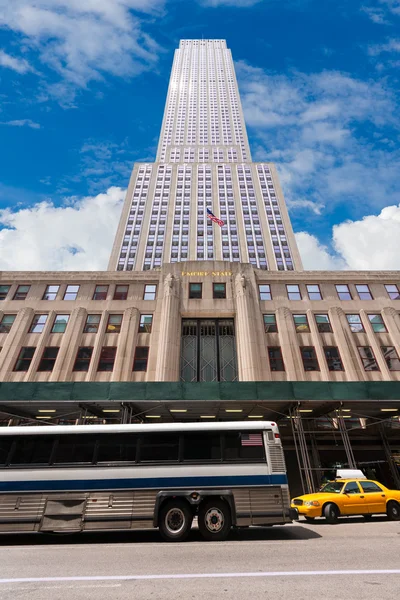 Nova Iorque Manhattan 5 th Av Empire State — Fotografia de Stock
