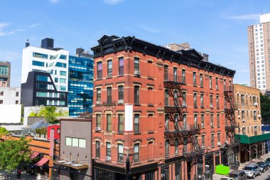 Yüksek hat Park Manhattan New York ABD kez