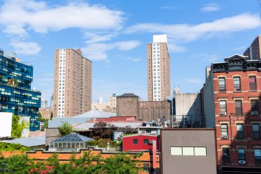 Yüksek hat Park Manhattan New York ABD kez