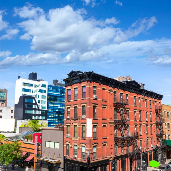 High Line Park zobrazení, Manhattan New York v USA — Stock fotografie