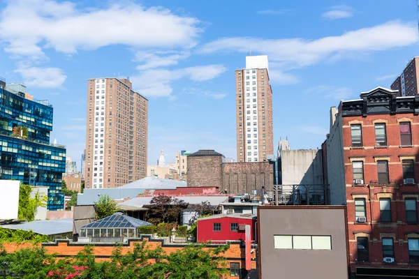 Vue sur le parc High Line Manhattan New York US — Photo