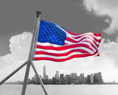 Ny Manhattan New York manzarası bize bay