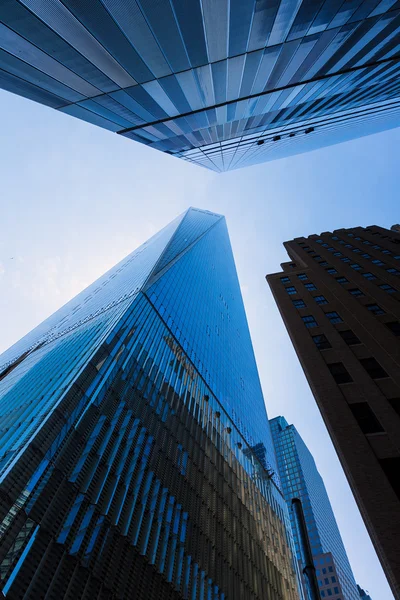 Torre da Liberdade arranha-céus de Manhattan Nova York — Fotografia de Stock