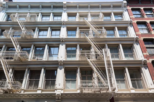 Soho building facades in Manhattan New York City — Stock Photo, Image