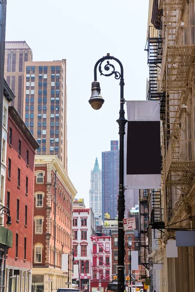 建筑立面在曼哈顿纽约 Soho — 图库照片