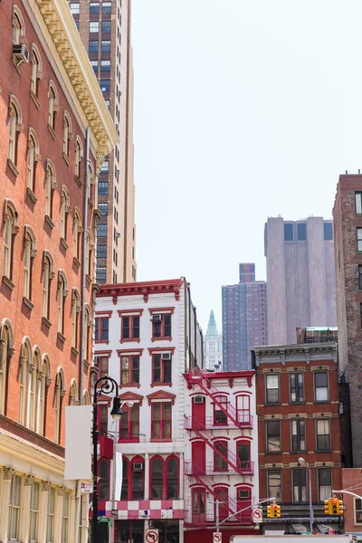 Soho bygga fasader i Manhattan New York City — Stockfoto