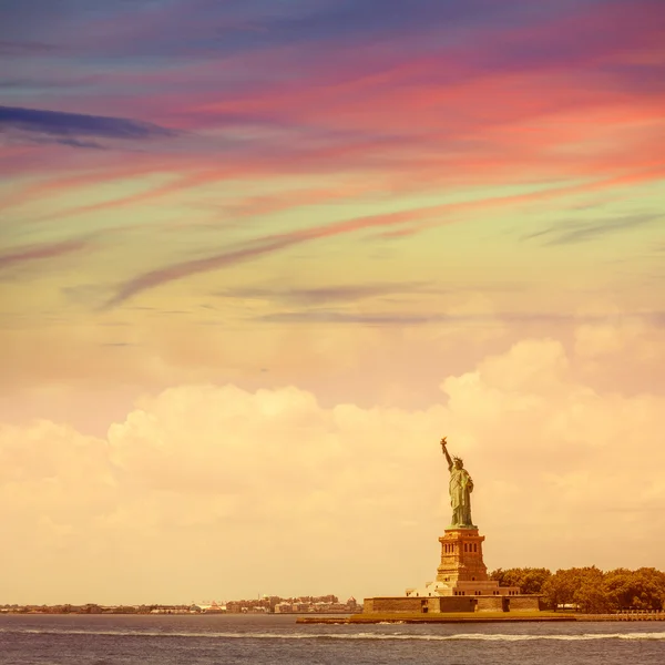 Estátua da Liberdade Símbolo americano de Nova York EUA — Fotografia de Stock