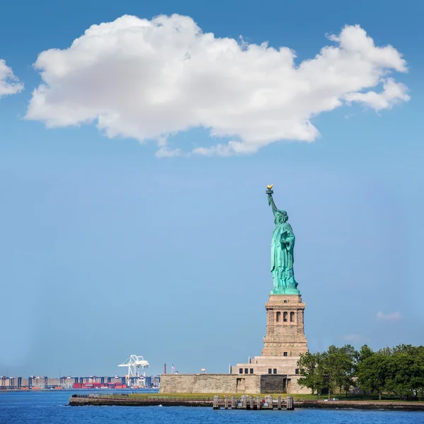 Άγαλμα της ελευθερίας Νέα Υόρκη ΗΠΑ αμερικάνικο σύμβολο — Φωτογραφία Αρχείου
