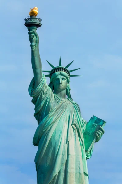 Standbeeld van Liberty New York Amerikaans symbool Verenigde Staten — Stockfoto