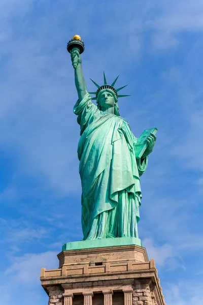 Standbeeld van Liberty New York Amerikaans symbool Verenigde Staten — Stockfoto