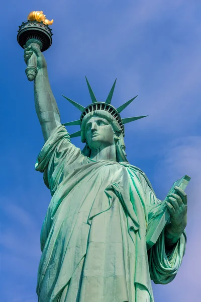 Liberty standbeeld New York Amerikaans symbool Verenigde Staten — Stockfoto