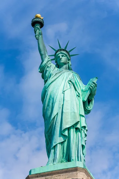 Standbeeld van Liberty New York Amerikaans symbool Verenigde Staten — Stockfoto