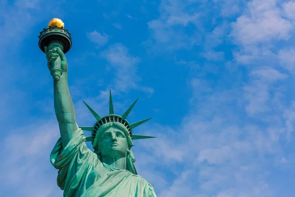 Liberty standbeeld New York Amerikaans symbool Verenigde Staten — Stockfoto