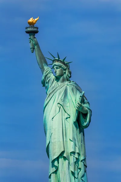 Standbeeld van Liberty New York Amerikaans symbool Verenigde Staten — Stockfoto