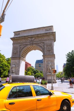 Manhattan Washington Square Park kemer Nyc bize