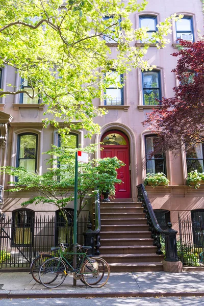 West Village στο Μανχάταν της Νέας Υόρκης κτίρια — Φωτογραφία Αρχείου