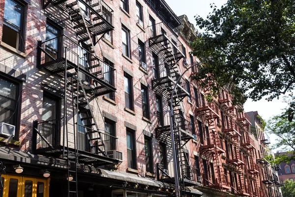 West Village in New York Manhattan gebouwen — Stockfoto