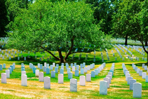 Arlington nemzeti temetőben Va közelében Washington Dc — Stock Fotó