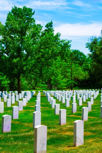 Cementerio Nacional de Arlington VA cerca de Washington DC — Foto de Stock