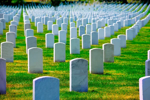Cemitério Nacional de Arlington VA perto de Washington DC — Fotografia de Stock