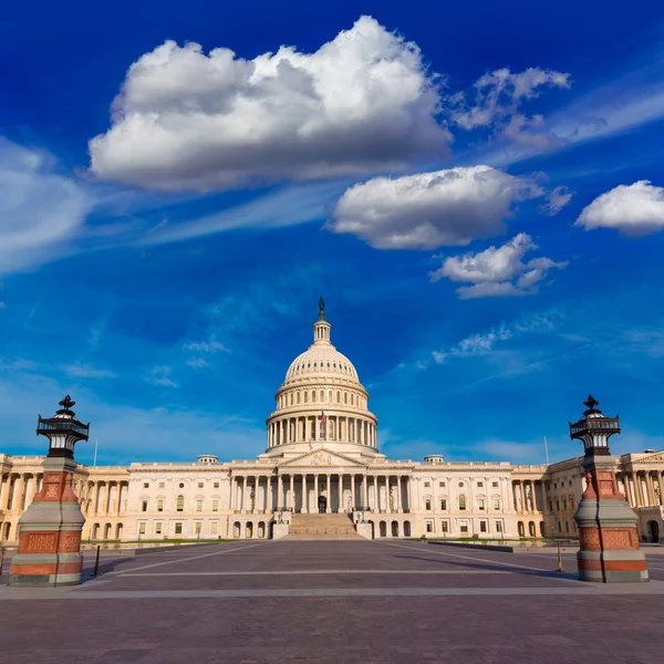 Capitolio Washington DC fachada este EE.UU. —  Fotos de Stock