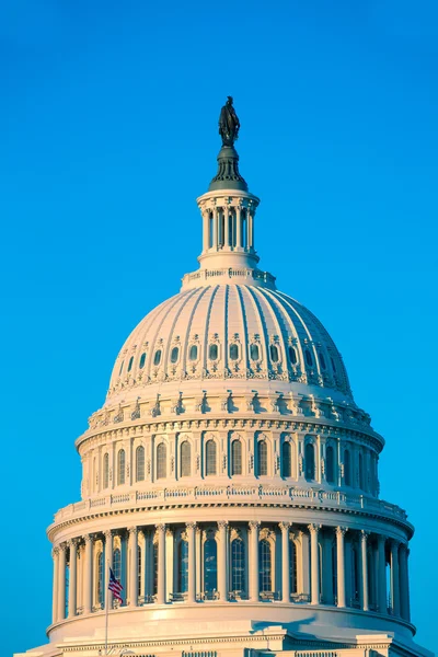 Kopuła Capitol building Washington Dc nas Kongres — Zdjęcie stockowe