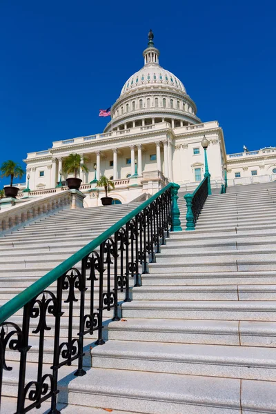 Capitol stavba Kongresu Usa ve Washingtonu — Stock fotografie