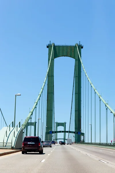 Delaware Memorial bridge New Castle — Stockfoto